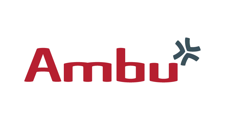 Logotipo oficial de Ambu