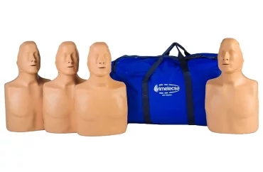 Material de entrenamiento para cursos de RCP y uso del DEA
