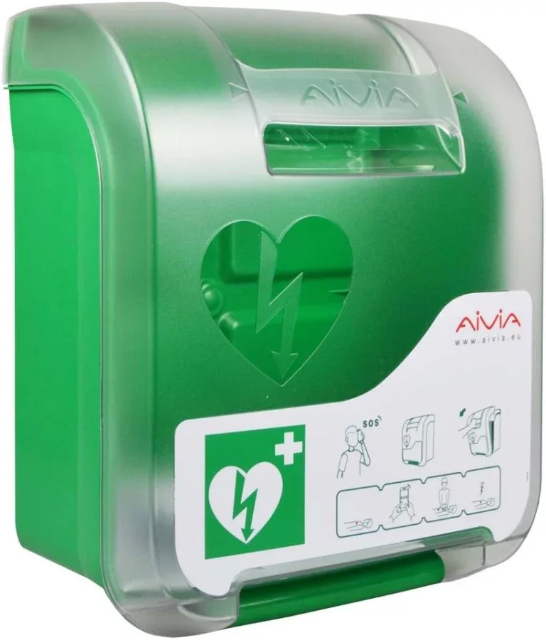 Vitrina de protección y señalización para desfibrilador DEA
